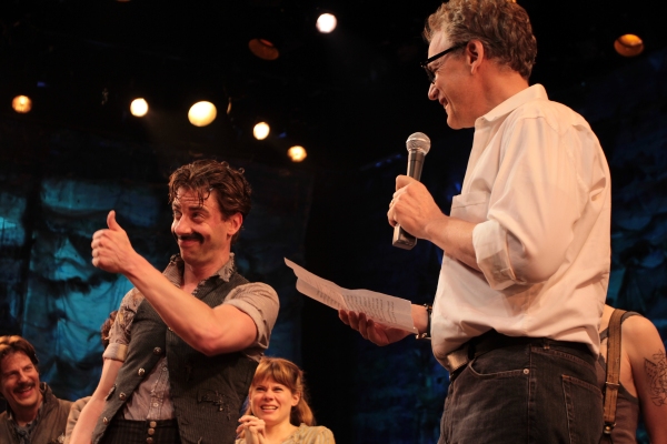 Photo Coverage: An Emotional and Funny Farewell to Christian Borle from PETER AND THE STARCATCHER  Image