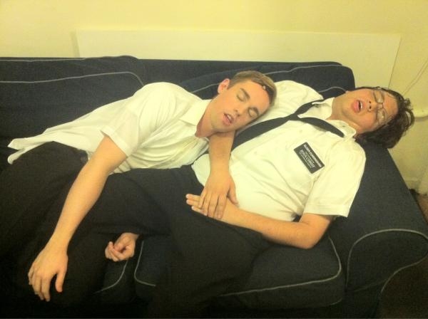 THE BOOK OF MORMON's Nic Rouleau and Cale Krise Photo