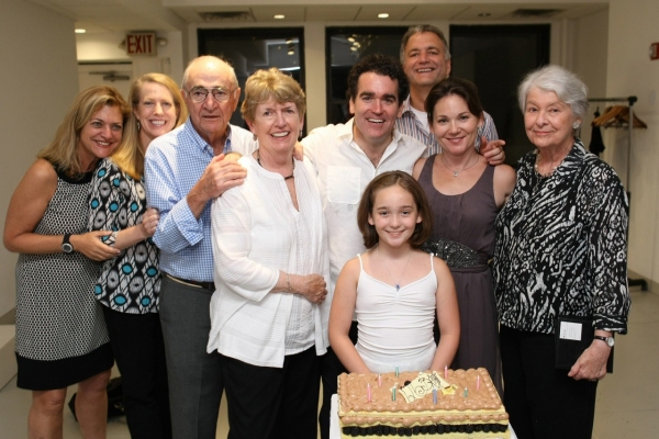Brian d'Arcy James and Family Photo