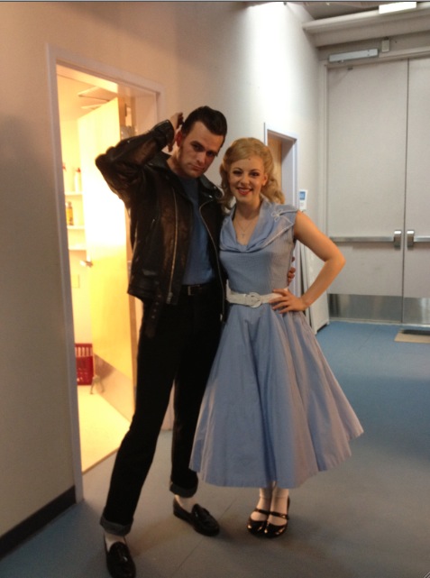Photo Flash:  Exclusive Look at Kirsten Scott, Brandon Albright, et al. in Music Circus' GREASE Image
