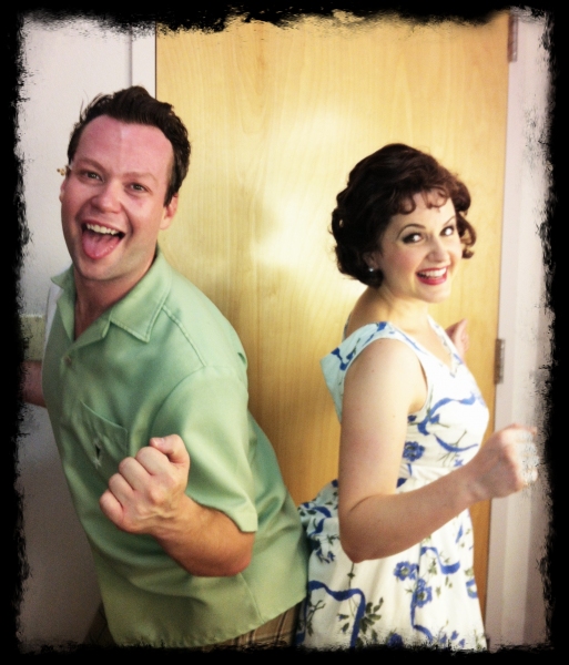 Photo Flash:  Exclusive Look at Kirsten Scott, Brandon Albright, et al. in Music Circus' GREASE Image