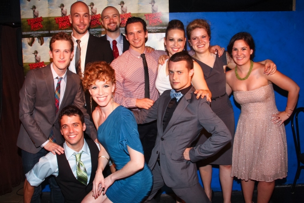 Photo Flash: Lindsay Nicole Chambers et al. at TRIASSIC PARQ THE MUSICAL's Opening Night at SoHo Playhouse Image
