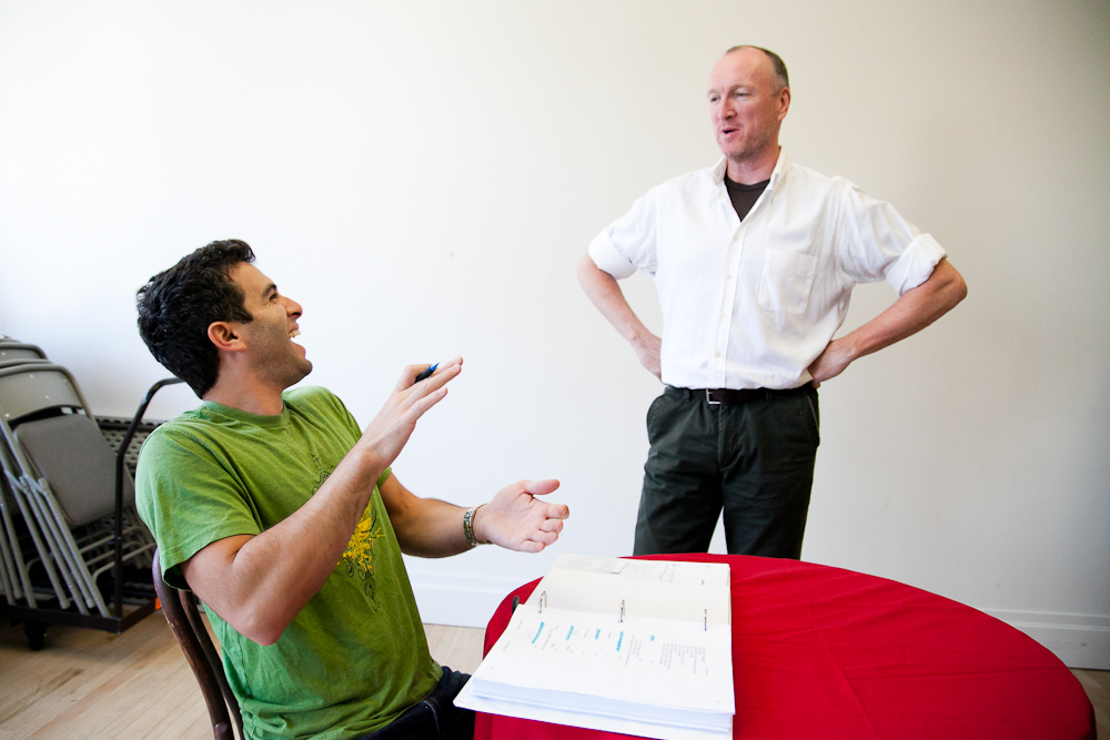 Photo Flash: Jarrod Spector, Catherine Cox et al. in Rehearsal for NYMF's FLAMBÉ DREAMS Image