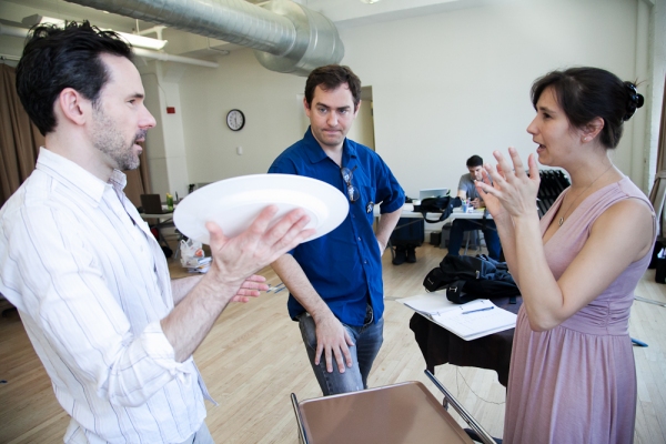 Photo Flash: Jarrod Spector, Catherine Cox et al. in Rehearsal for NYMF's FLAMBÉ DREAMS Image
