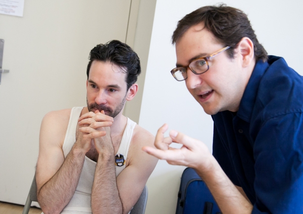 Photo Flash: Jarrod Spector, Catherine Cox et al. in Rehearsal for NYMF's FLAMBÉ DREAMS Image
