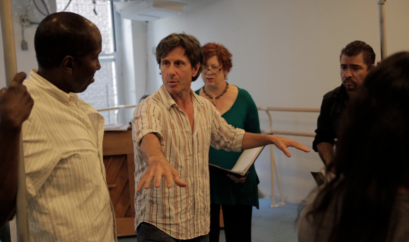 Photo Flash: Danny Bolero, Mel Johnson Jr. et al. in Rehearsal for NYMF's STUCK Image