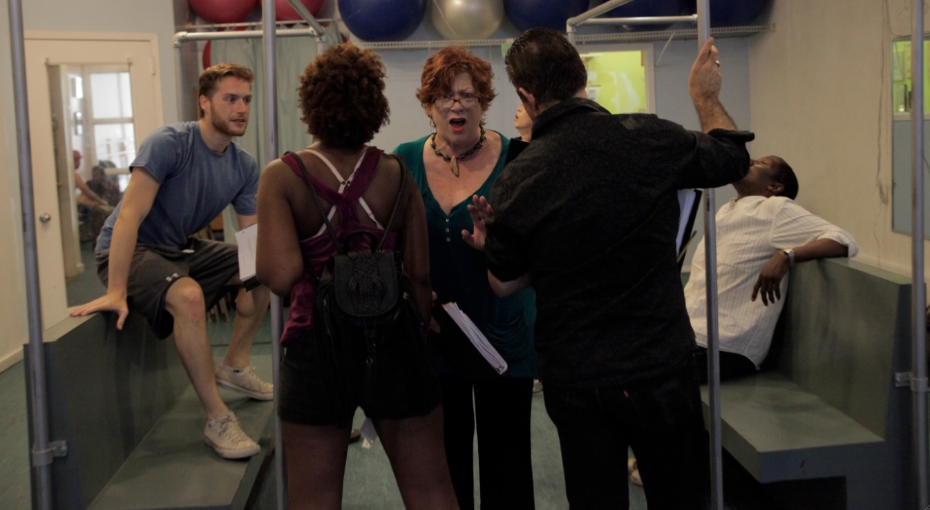 Photo Flash: Danny Bolero, Mel Johnson Jr. et al. in Rehearsal for NYMF's STUCK Image