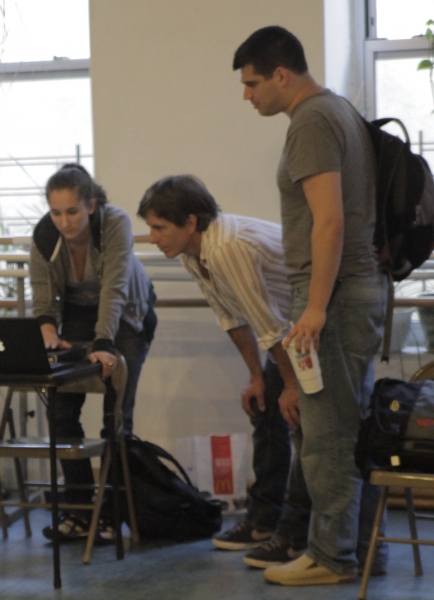 Photo Flash: Danny Bolero, Mel Johnson Jr. et al. in Rehearsal for NYMF's STUCK Image