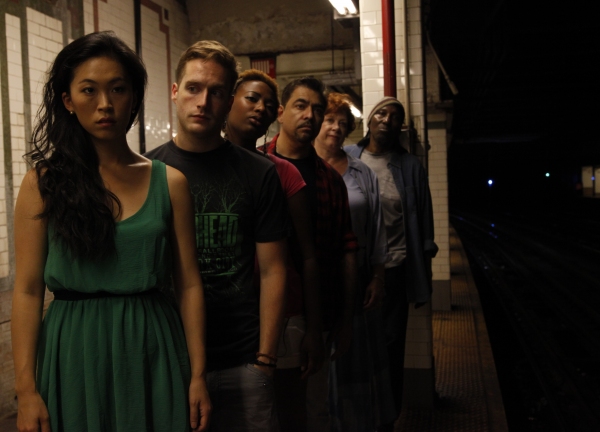 Photo Flash: Danny Bolero, Mel Johnson Jr. et al. in Rehearsal for NYMF's STUCK Image