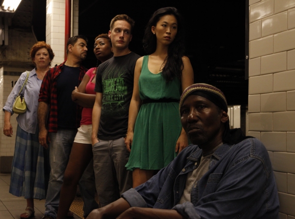 Photo Flash: Danny Bolero, Mel Johnson Jr. et al. in Rehearsal for NYMF's STUCK Image