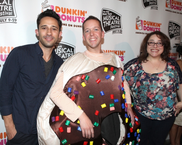 Photo Coverage: Corbin Bleu, Jeremy Kushnier et al. Backstage at the NYMF Preview Performance! Image