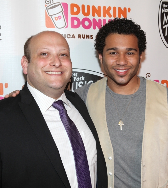 Photo Coverage: Corbin Bleu, Jeremy Kushnier et al. Backstage at the NYMF Preview Performance! Image