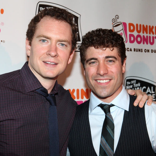 Photo Coverage: Corbin Bleu, Jeremy Kushnier et al. Backstage at the NYMF Preview Performance! 