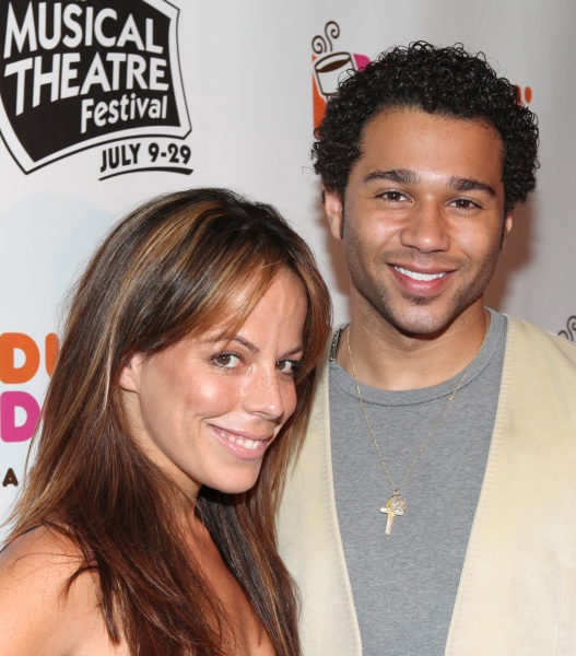 Photo Coverage: Corbin Bleu, Jeremy Kushnier et al. Backstage at the NYMF Preview Performance! Image