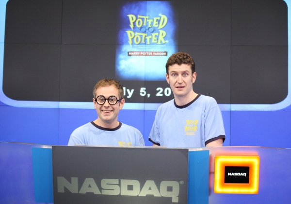 Jefferson Turner & Daniel Clarkson from the Off-Broadway Smash Hit 'Potted Potter' ri Photo