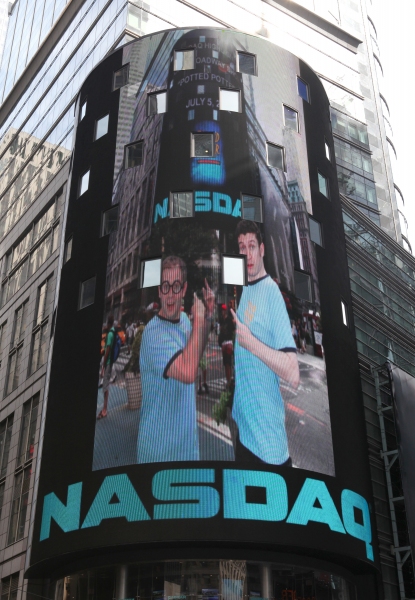 Photo Coverage: POTTED POTTER Invades NASDAQ MarketSite to Ring Closing Bell Image