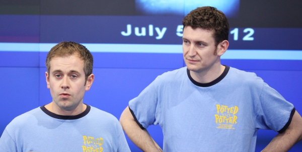 Photo Coverage: POTTED POTTER Invades NASDAQ MarketSite to Ring Closing Bell Image