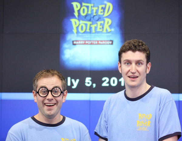 Photo Coverage: POTTED POTTER Invades NASDAQ MarketSite to Ring Closing Bell Image