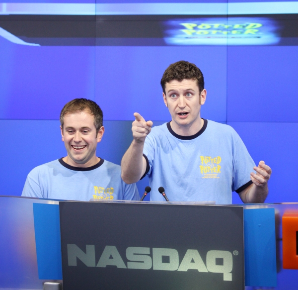 Photo Coverage: POTTED POTTER Invades NASDAQ MarketSite to Ring Closing Bell Image