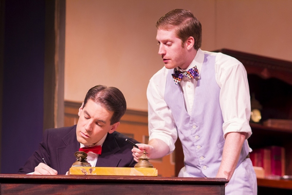 Marty Blair as Charley Wykeham and Blake Weir as Jack Chesney Photo