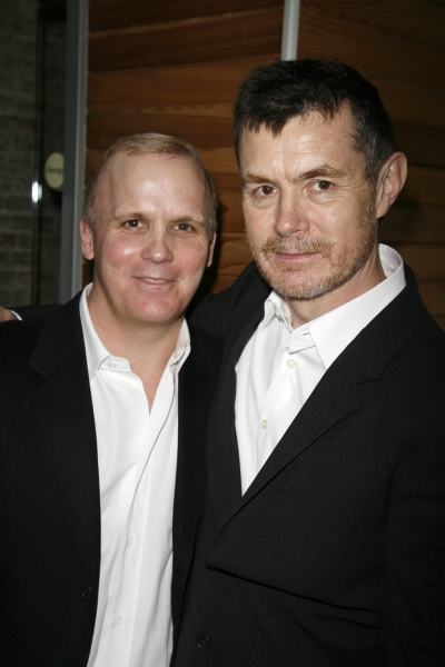 Scott Ellis (Director- THE LITTLE DOG LAUGHED) and Martin Pakledinaz ( Costume Design Photo