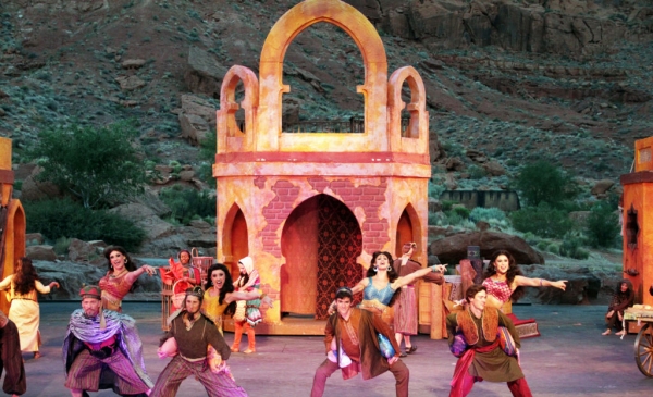 Photo Flash: First Look at Dan Domenech, Haley Carlucci & More in Tuacahn's ALADDIN 