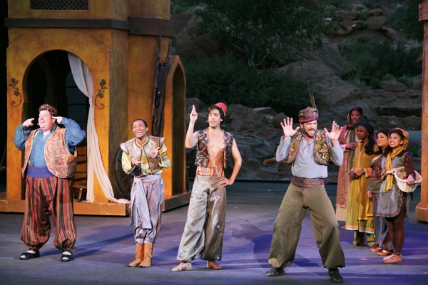 Photo Flash: First Look at Dan Domenech, Haley Carlucci & More in Tuacahn's ALADDIN 