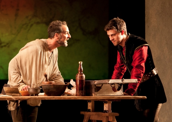 Euan Morton as Michelangelo Buonarroti and Sean Lyons as NiccolÃƒÂ² Machiavelli Photo