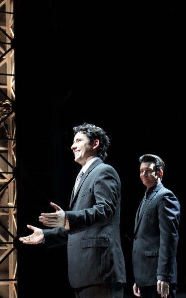 Photo Coverage: John Lloyd Young Returns to JERSEY BOYS - Curtain Call!  Image