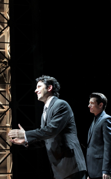 Photo Coverage: John Lloyd Young Returns to JERSEY BOYS - Curtain Call!  Image