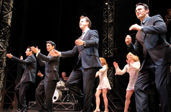 Photo Coverage: John Lloyd Young Returns to JERSEY BOYS - Curtain Call!  Image