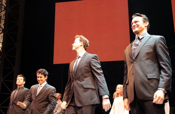 Photo Coverage: John Lloyd Young Returns to JERSEY BOYS - Curtain Call!  Image