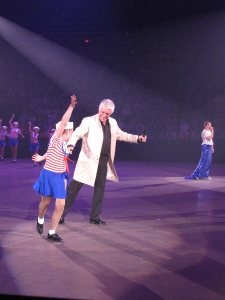 Peter Karrie dances with Rochelle G. from 'La Baie en Joie' Photo