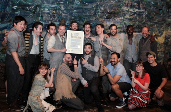 Photo Coverage: PETER AND THE STARCATCHER Cast Celebrates 100 Performances! Image