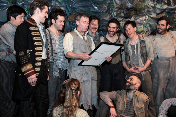 Photo Coverage: PETER AND THE STARCATCHER Cast Celebrates 100 Performances! Image