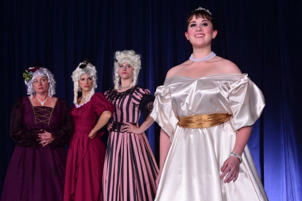 Laura Crockarell and Cinderella's stepmother and stepsisters Photo