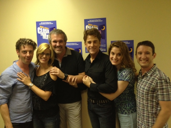 Photo Flash: Christian Borle, Judith Blazer and More Visit York's CLOSER THAN EVER Image