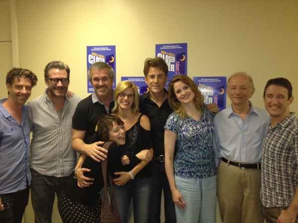 Photo Flash: Christian Borle, Judith Blazer and More Visit York's CLOSER THAN EVER Image