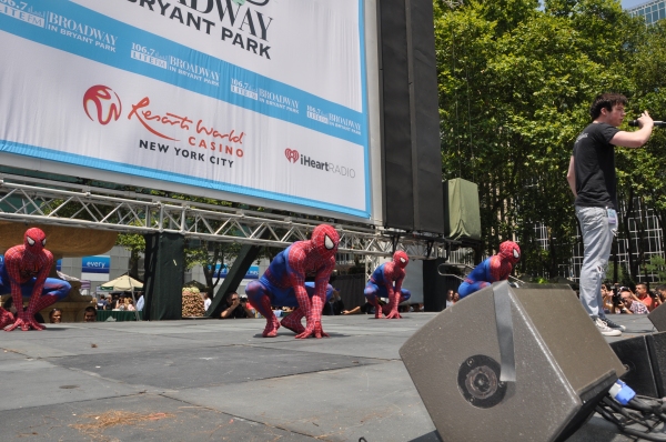 Photo Coverage: SPIDER-MAN, PORGY AND BESS and More at Broadway in Bryant Park! Image