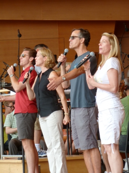 Photo Flash: Rebecca Luker, Marin Mazzie and More at Grant Park Music Festival PERFECTLY FRANK Rehearsal 