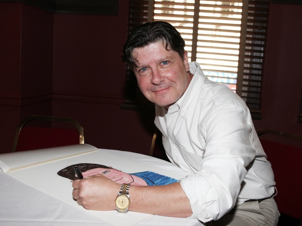 Photo Coverage: NICE WORK IF YOU CAN GET IT's Michael McGrath Gets Sardi's Caricature Image