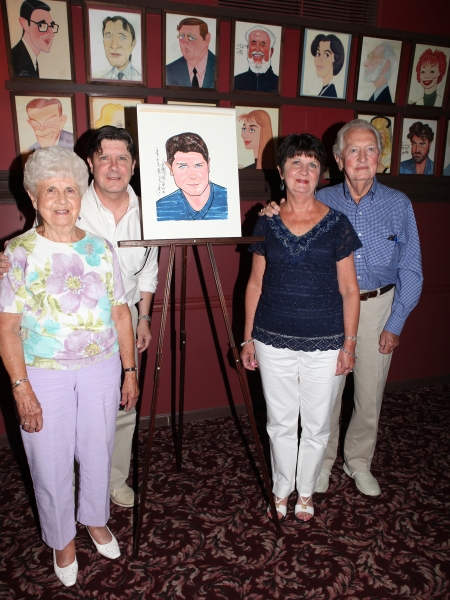 Photo Coverage: NICE WORK IF YOU CAN GET IT's Michael McGrath Gets Sardi's Caricature Image