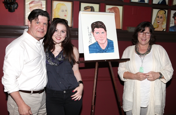 Photo Coverage: NICE WORK IF YOU CAN GET IT's Michael McGrath Gets Sardi's Caricature Image