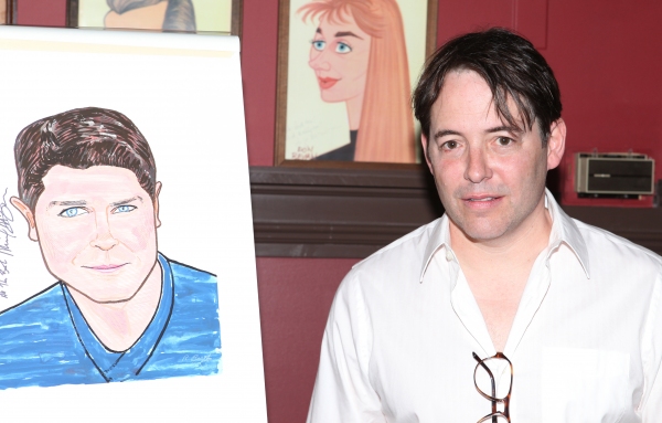 Photo Coverage: NICE WORK IF YOU CAN GET IT's Michael McGrath Gets Sardi's Caricature Image