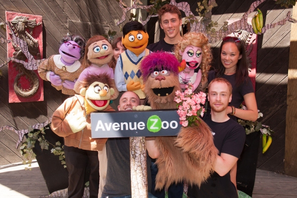 Photo Flash: AVENUE Q Visits AVENUE ZOO at the Bronx Zoo Image