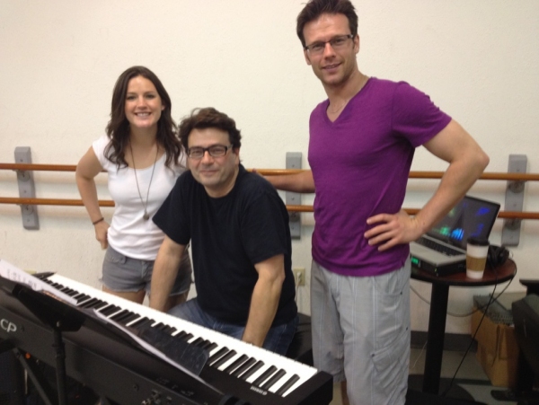 Photo Flash: Nicolas Dromard, Carrie Manolakos, Leah Horowitz & More Rehearse for DREAM THE IMPOSSIBLE DREAM Image
