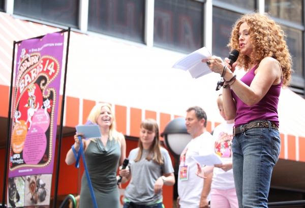 Photo Coverage: Bernadette Peters, Mary Tyler Moore, Megan Hilty, Anjelica Huston & More Onstage at Broadway Barks 14!  Image