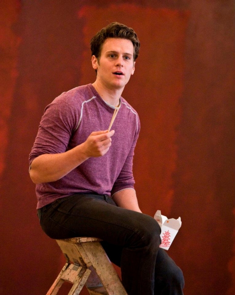 Photo Flash: Inside CTG's RED Rehearsals with Jonathan Groff and Alfred Molina! Image
