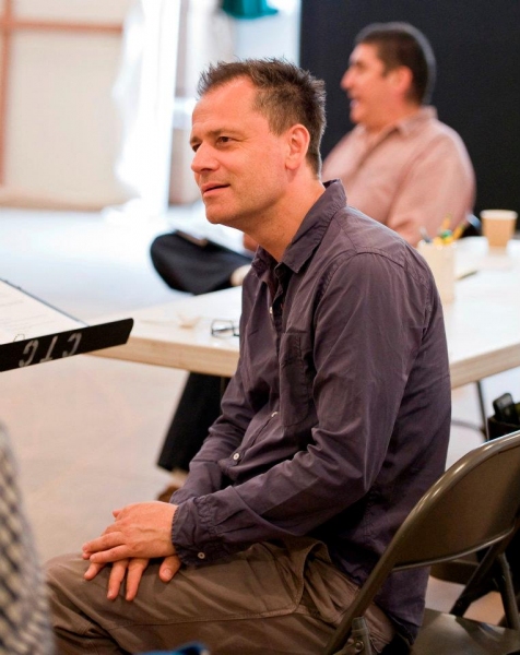 Photo Flash: Inside CTG's RED Rehearsals with Jonathan Groff and Alfred Molina! Image