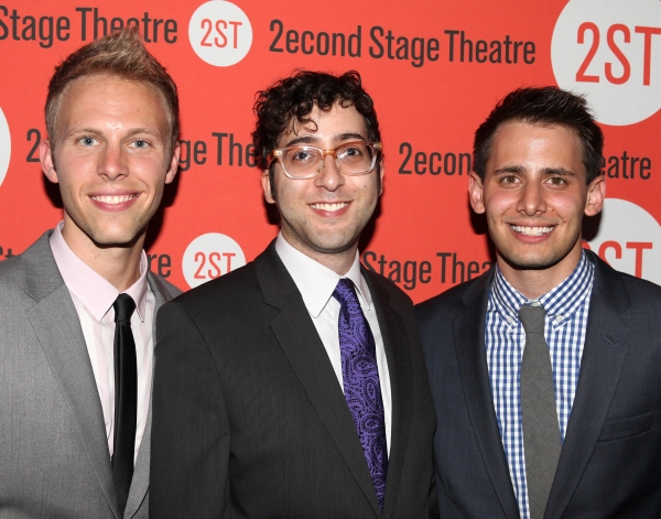 Justin Paul, Peter Duchan & Benj Pasek  Photo